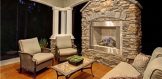 The indoor/outdoor flow is seamless between the kitchens wood fl